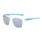 C517 Transparent Blue Mercury Coating Lens