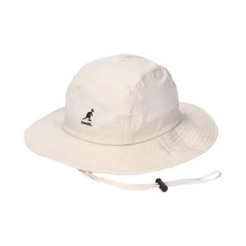 KANGOL Cotton Bucket Hats Unisex Beige