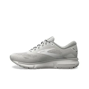 Brooks Ghost 15 Cushioning, Wear Resistant Low Top Casual Running Shoes Women's Gray