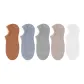 [5 Pack]Red Brown+Light Blue+Light Gray+Khaki+White