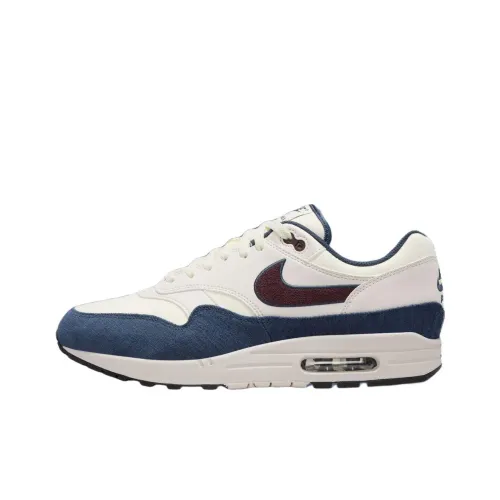 Nike Air Max 1 Coconut Milk Burgundy Crush Navy