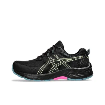 Asics Gel Venture 9 Waterproof 'Black Lime Green' Women's