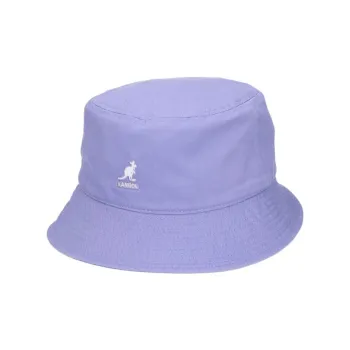 KANGOL Cotton Bucket Hats Unisex Purple