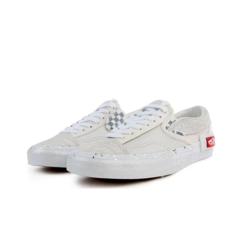 Vans Classic Slip On Cap 'Glitter Mix White'-2