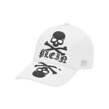 PHILIPP PLEIN Skull Appliquéd Cap