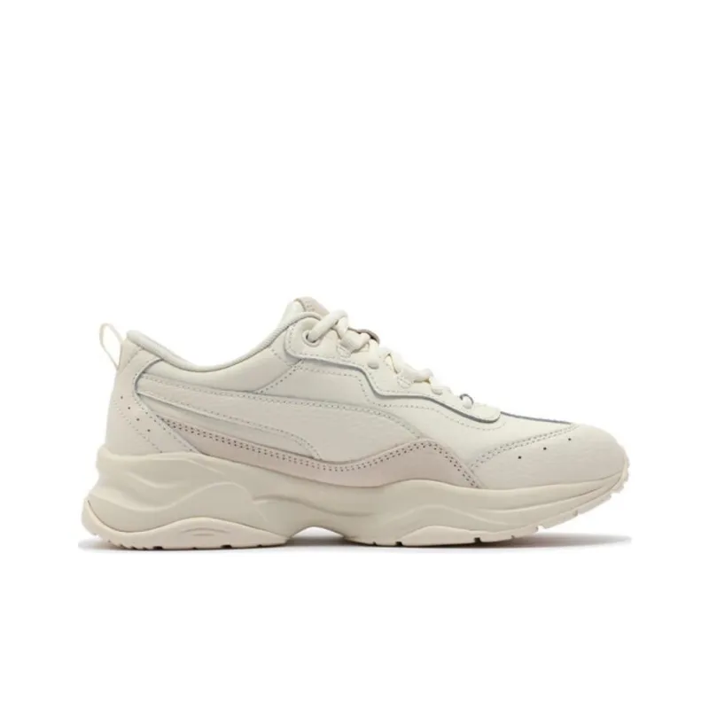 PUMA CILIA LUX Anti Slip Wear Resistant Low Top Casual Shoes Women's Ecru-1