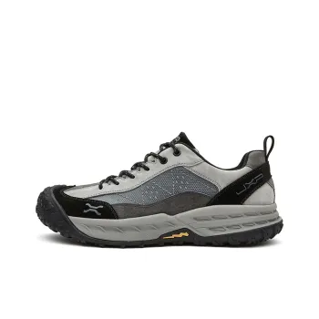 Jeep Cushioning Grip Abrasion Resistant Slip Resistant Low Top Outdoor Shoes Men's Gray