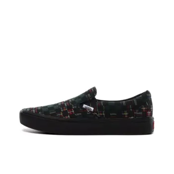 Slip On Comfycush Vans 'Plaid Checkerboard Green'