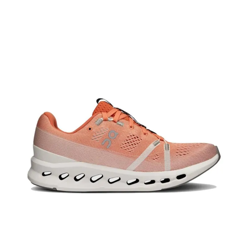 On Running Cloudsurfer Flame White Women's-1