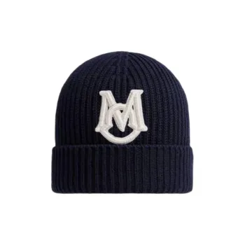 Moncler Embroidered Monogram Beanie