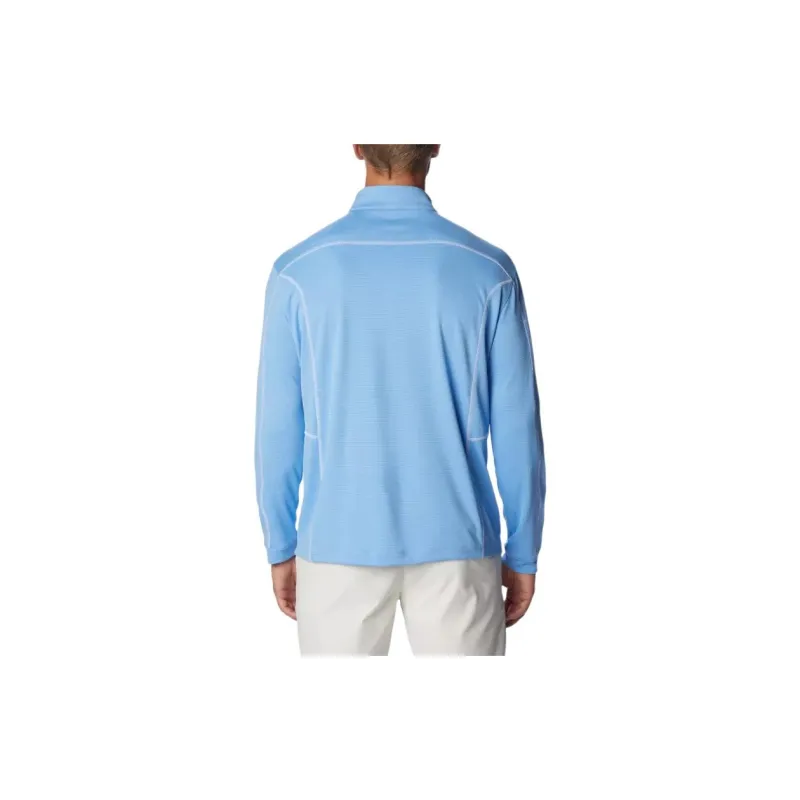 Columbia Shotgun Quarter Zip Sweatshirt Men's Light Blue-1