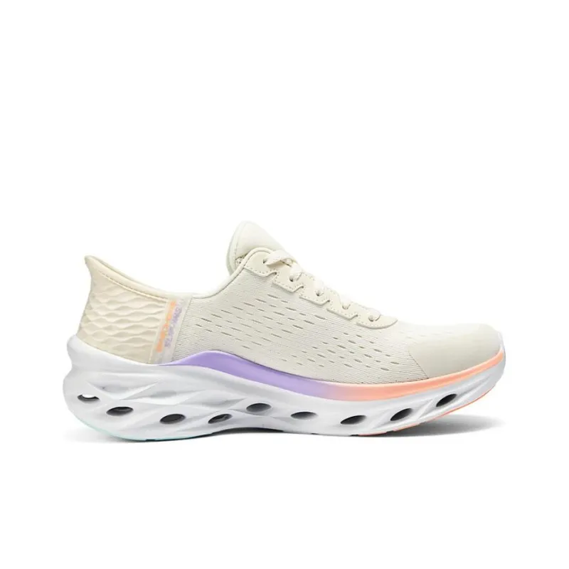 Skechers Cushioning Low Top Casual Running Shoes Women's White-1