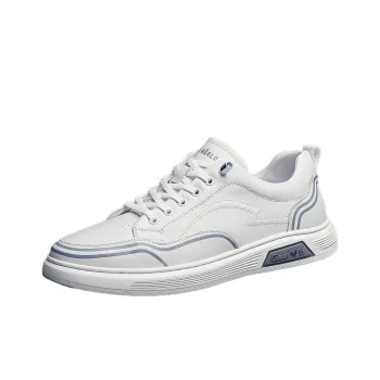 JANE HARLOW Low-Top Skateboard Shoes Men's White