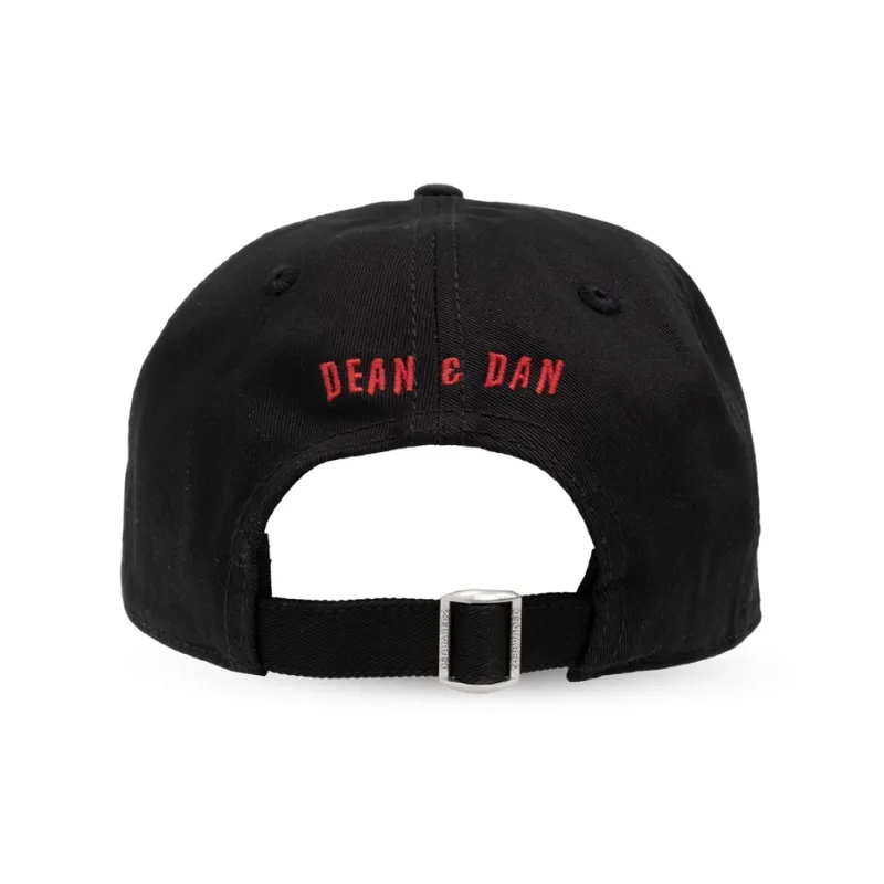 DSQUARED 2 Leaf Patch Baseball Cap-1