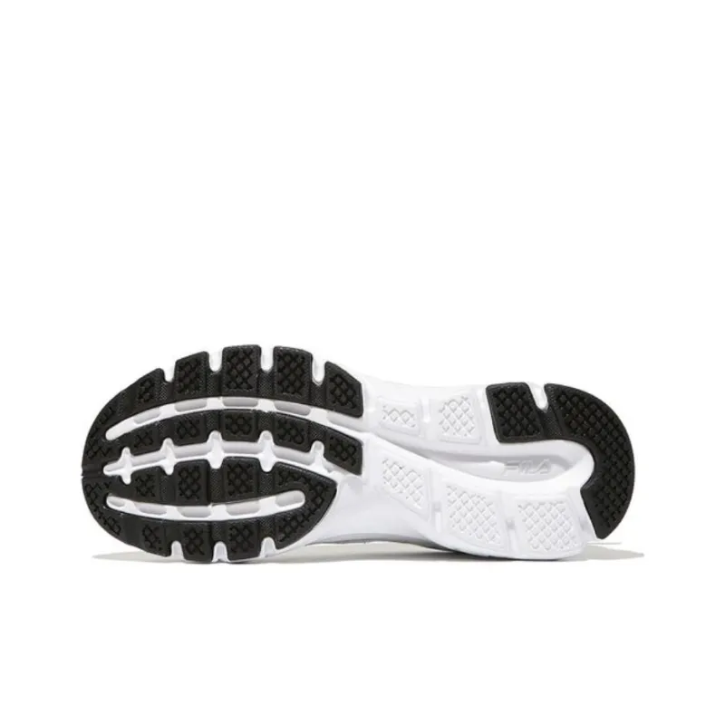 FILA Cushioning Low-Top Casual Running Shoes Women's White Green-4