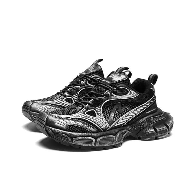 FAIRWHALE Abrasion Resistant Breathable Slip Resistant Low Top Chunky Sneakers Men's-8