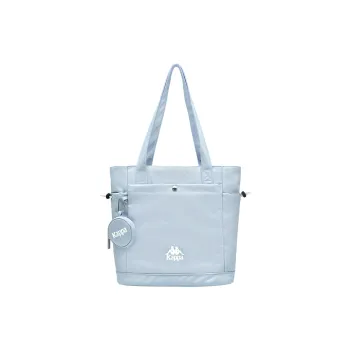 Kappa Polyester Large Capacity Tote Shoulder Bag, Commuter Bag, Handbag Women's Baby Blue