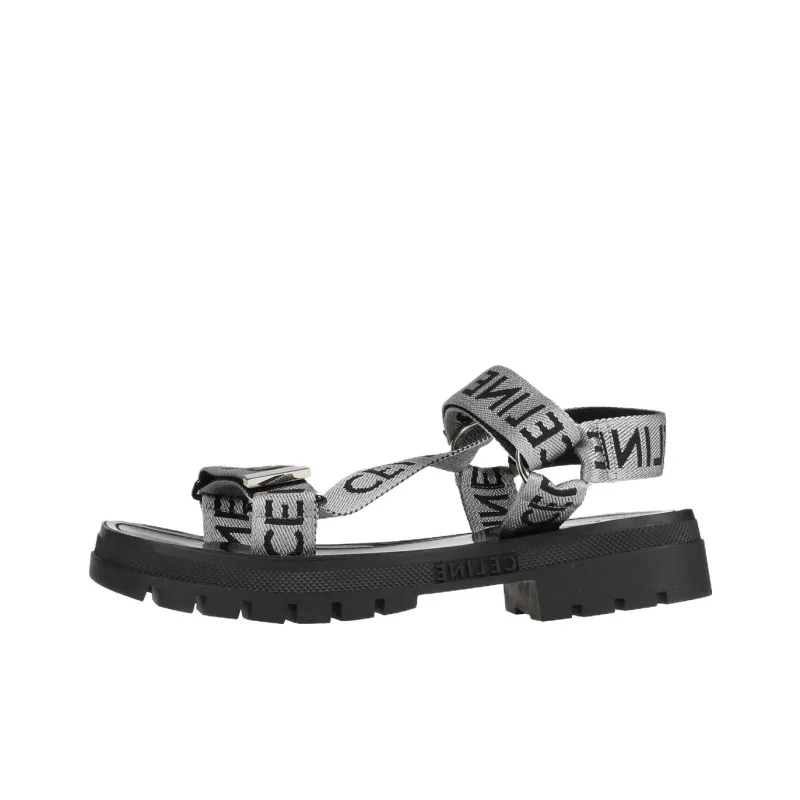 CELINE Beach Sandals Men's Gray-0
