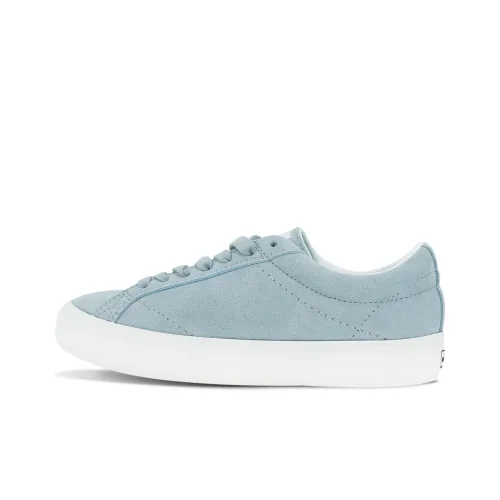 Ollieskate Skateboard Shoes Unisex Low-Top Cream Blue