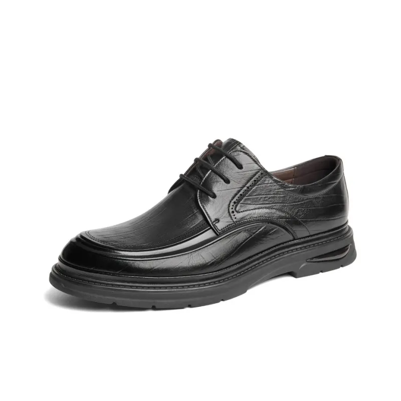 BELLE Dress Shoes Men's Black, Brown-6