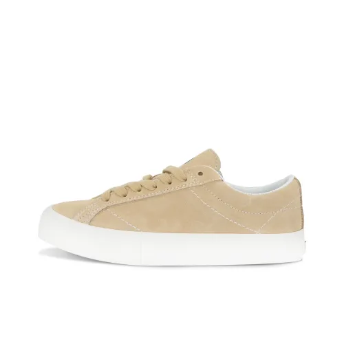 Ollieskate Skateboard Shoes Unisex Low-Top Creamy Apricot