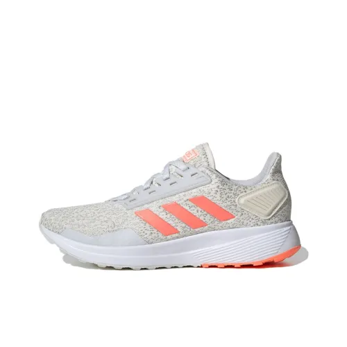 Adidas Duramo 9 Running Shoes Women's Low-Top Gray/Pink