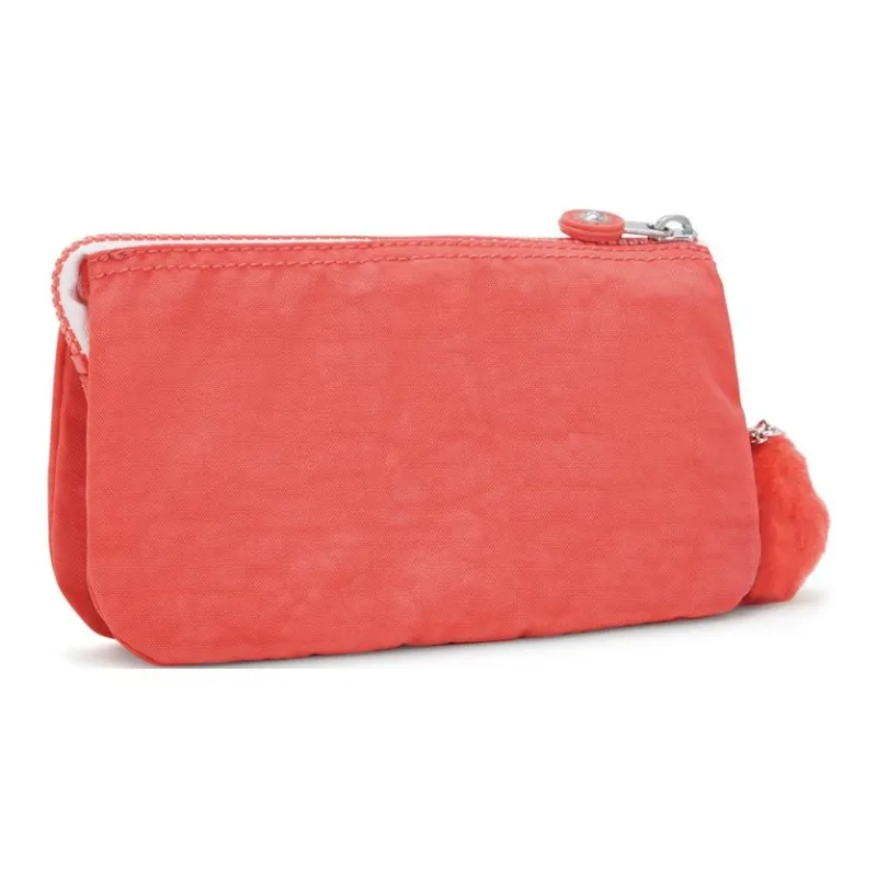 Kipling Recycled Polyamide Wallet Large Size Women's Coral-2