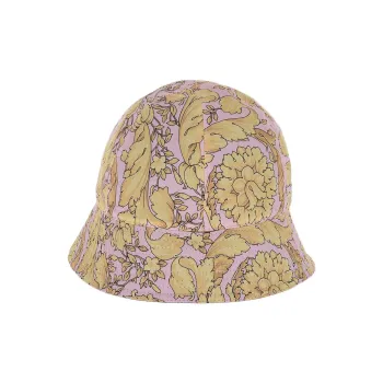 VERSACE Nylon Bucket Hats Women's Pink