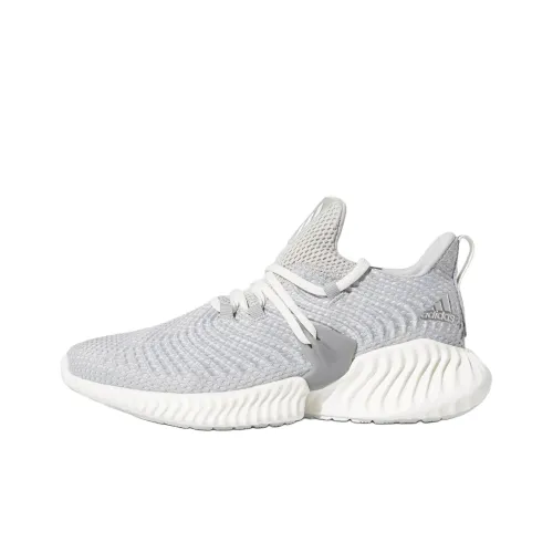 Adidas Alphabounce Instinct Running Shoes Women's Low-Top Gray/White