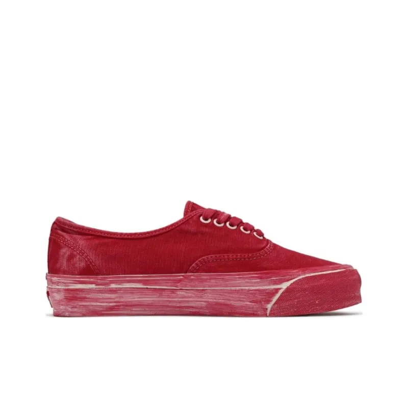 Authentic Premium Vans 44 'Tomato Puree Red Dip Dyed'-1