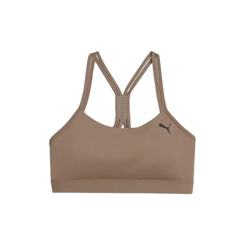 PUMA Puma Studio Yoga Series Bra Women's Earth Brown