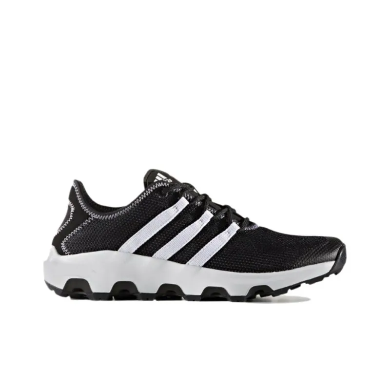 Adidas D Lillard 1 Non-slip Lightweight Low-Top Running Shoes Unisex Black White-1