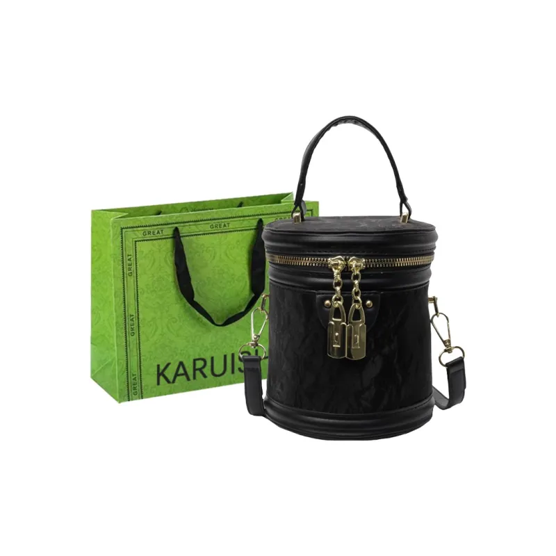 KARUISHA Pu Shoulder Bag Crossbody Bag Handbag Regular Women's Ecru/Pink/Black-6