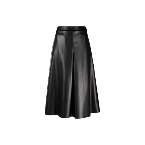 MM6 Maison Margiela Casual Long Skirts Women's Black