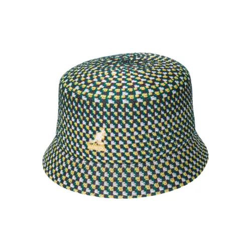 KANGOL Polyester Modified Acrylic Bucket Hats Unisex Green