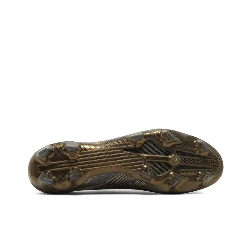 Adidas X Ghosted.1 Fg Black Metallic Gold Melange-5