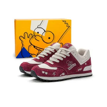 The Simpsons Skateboard Shoes Unisex