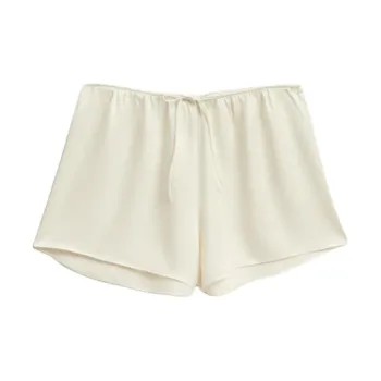ZARA Pajama Pants Women's Raw White