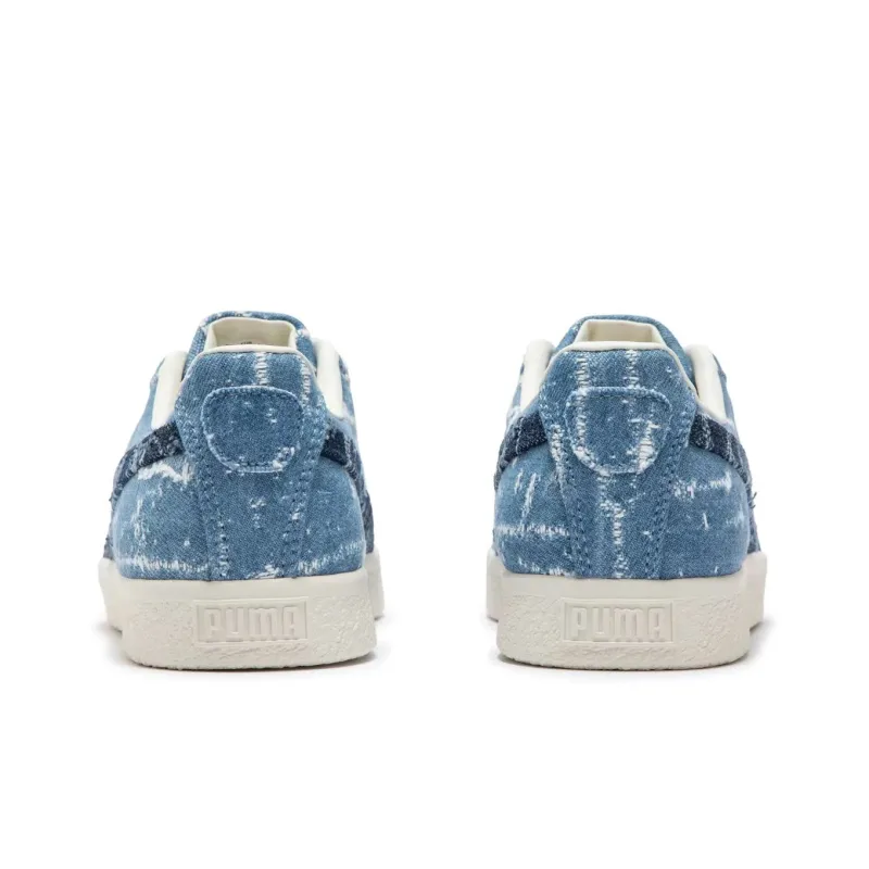 PUMA Clyde Faded Denim Frosted Ivory-3
