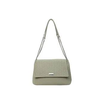 MingLu Pu Shoulder Bag Regular Women's Green/Black/Ecru/Pink
