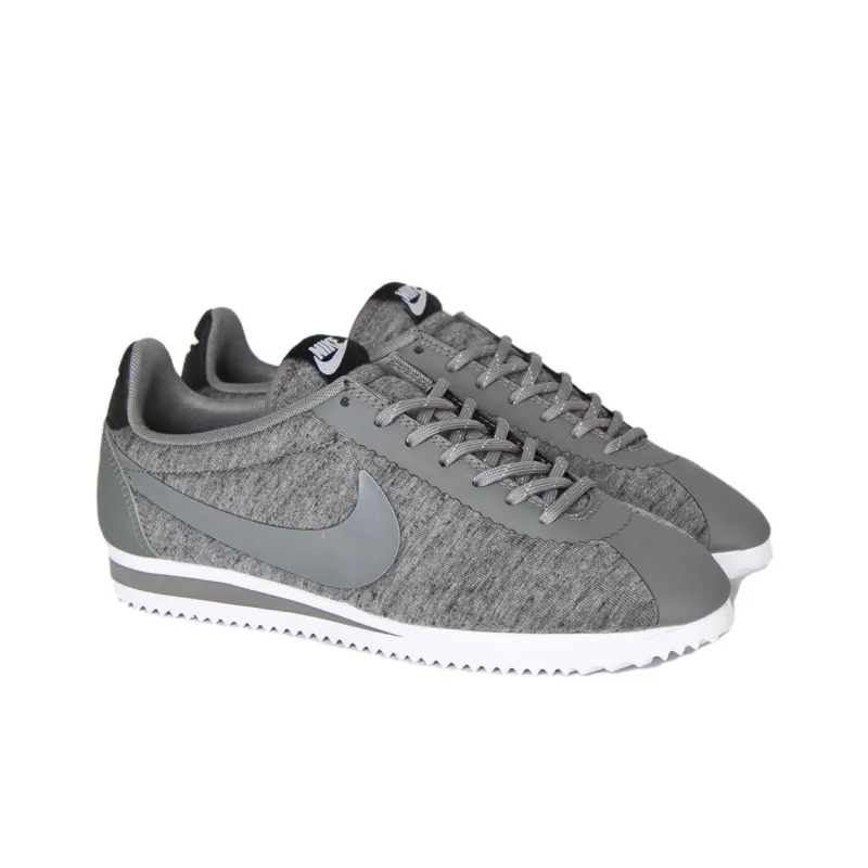 Nike Classic Cortez Grey Fleece Women's-2
