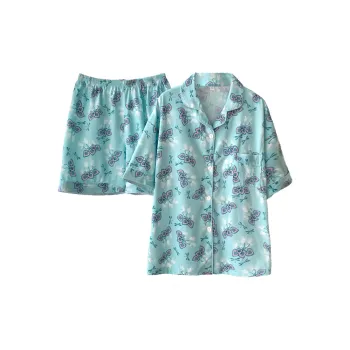 CAIHENGTONG Pajama Set Women's Dragonfly Floral