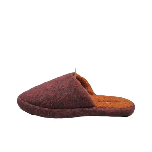 Allbirds Dweller Fluff Slip-Resistant Abrasion-Resistant Slide Slippers Women's Coral Red