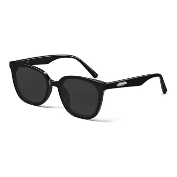 LASHION TR/Memory Plastic Square Sunglasses Unisex