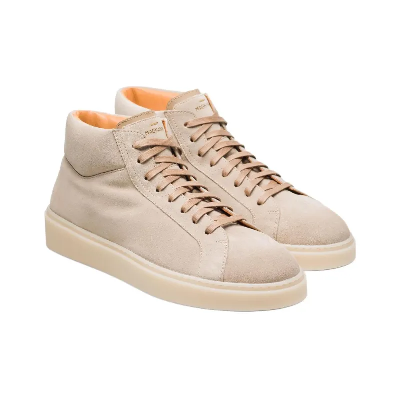 Magnanni Reddik High-Top Skateboard Shoes Men's Light Brown-2