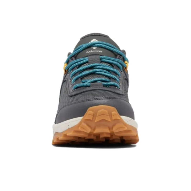 Columbia Trailstorm Ascend Waterproof And Breathable Low-Top Trekking Shoes Men's Black Blue-2