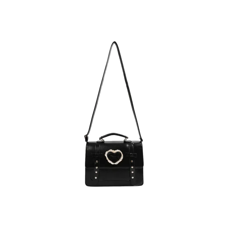 Jade En Plus PU Crossbody Double Shoulder One Shoulder Handbag Regular Women's Blue/Silver/Black-8