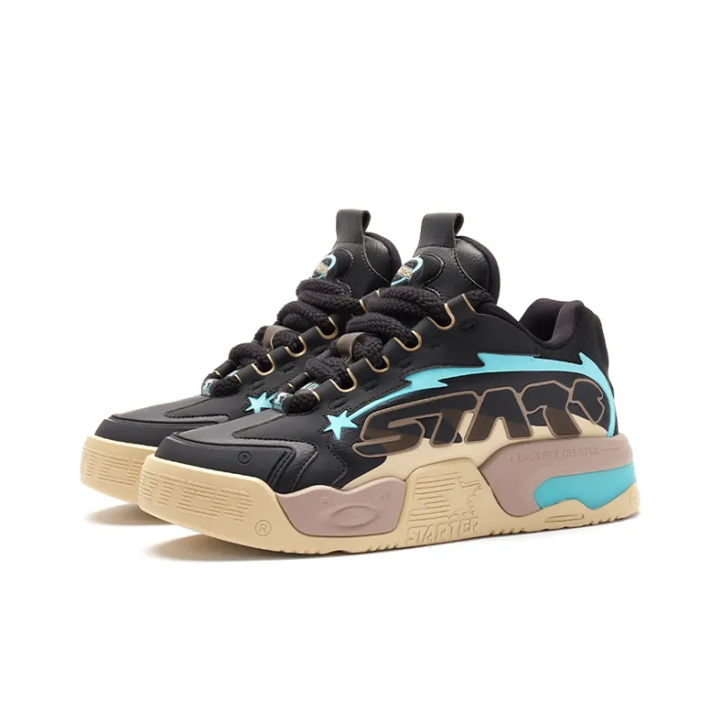 STARTER Vol Series Skateboard Shoes Men Low Top Black-2