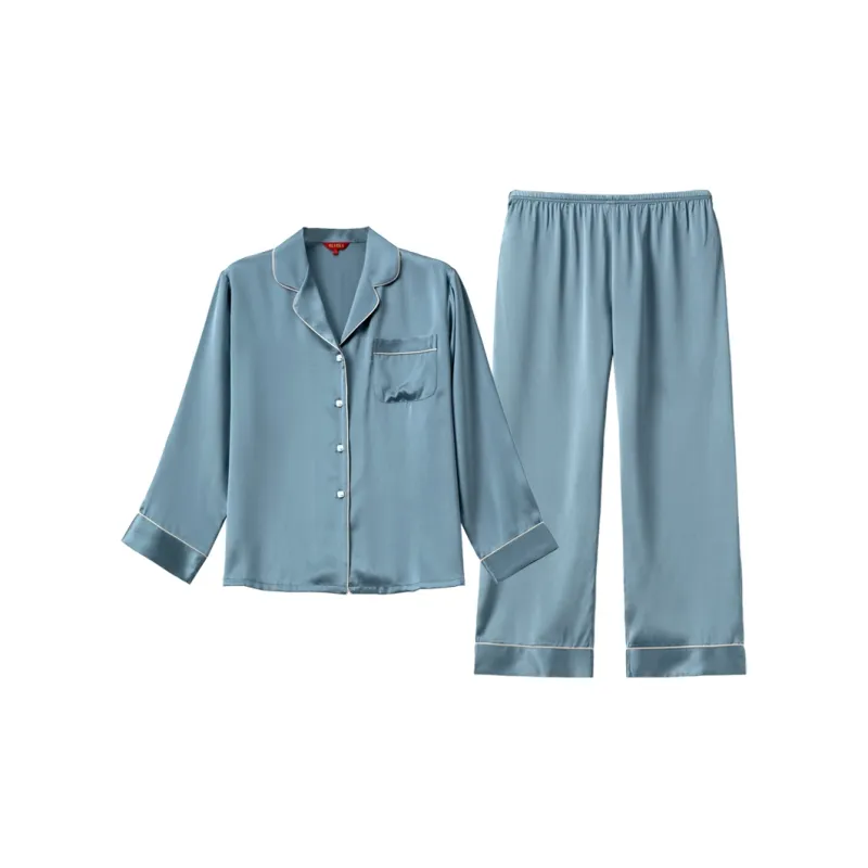 Silk Boundary Pajama Set Women's-6