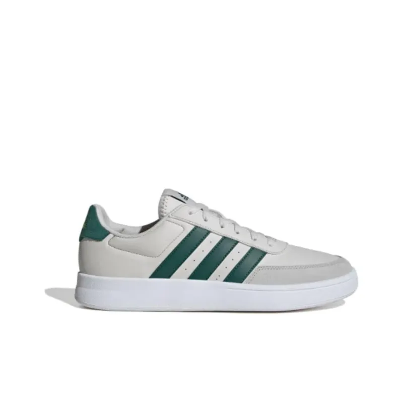 Adidas BREAKNET 2.0 Anti-Slip And Wear-Resistant Breathable Low-Top Skateboard Shoes Men's Gray Green-1